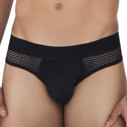 CLEVER Slip Résille Swirl Noir
